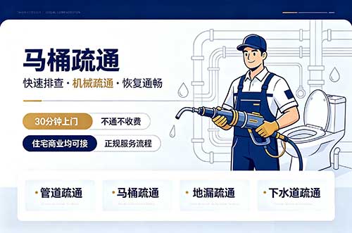 开原马桶疏通