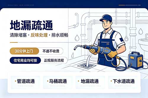 开原地漏疏通