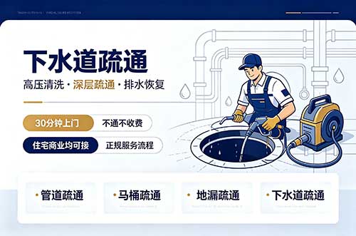 开原下水道疏通