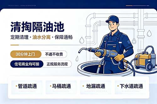 开原清掏隔油池